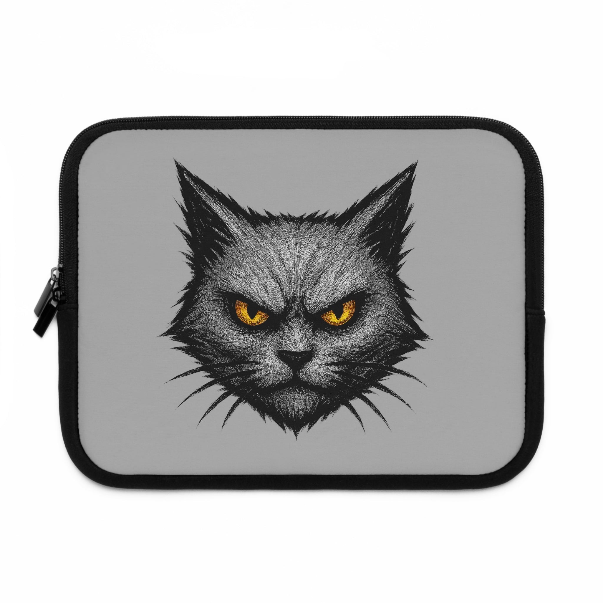 Wild Cat Laptop Sleeve | Unique Gift for Cat Lovers, Tech Accessories, Birthday and Halloween Gifts, Stylish and Special Protective Designs