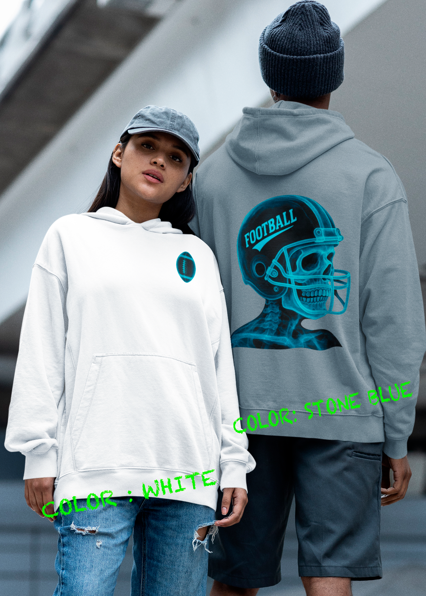 Unisex Zip Hoodie