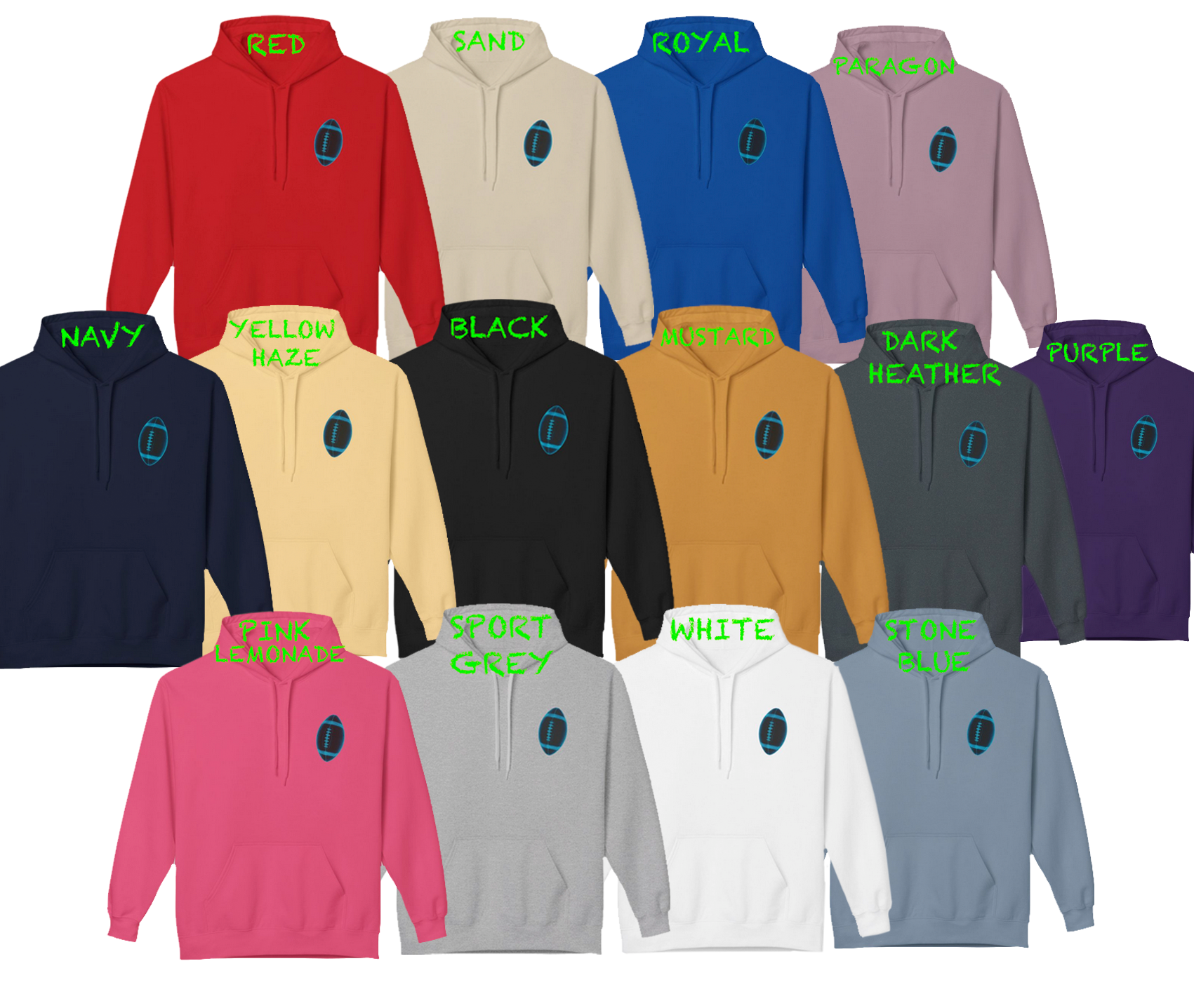 Unisex Zip Hoodie
