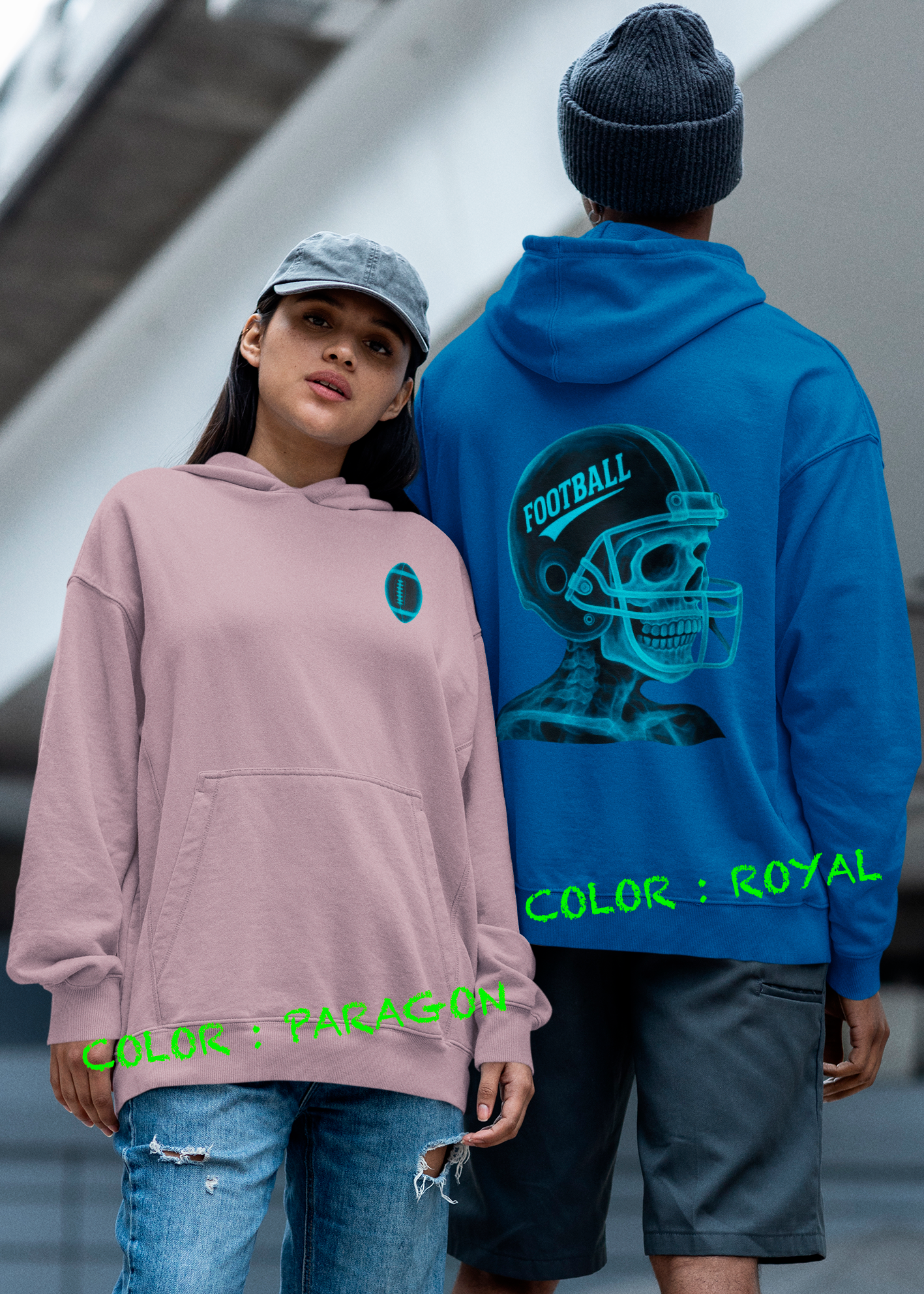 Unisex Zip Hoodie