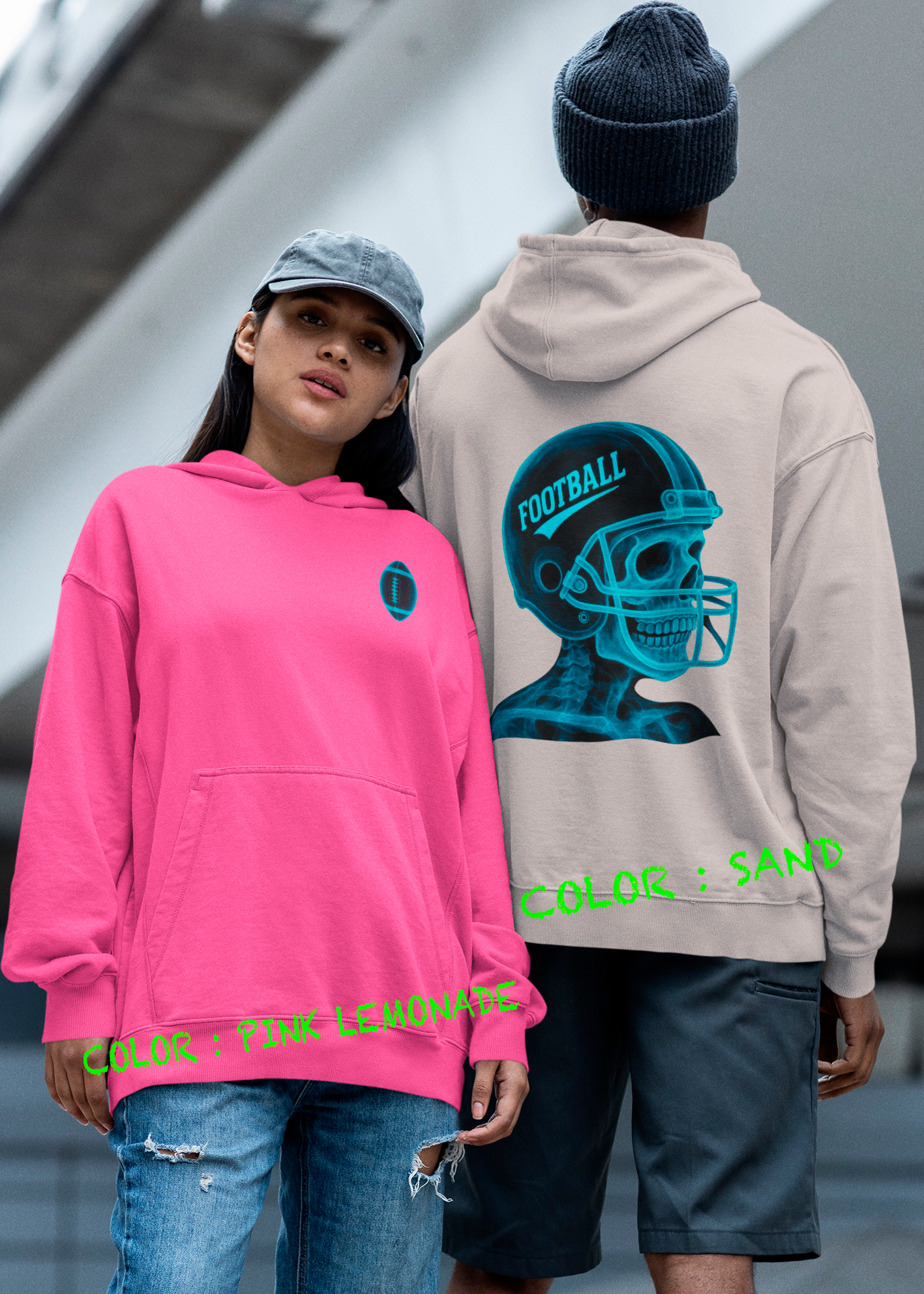 Unisex Zip Hoodie