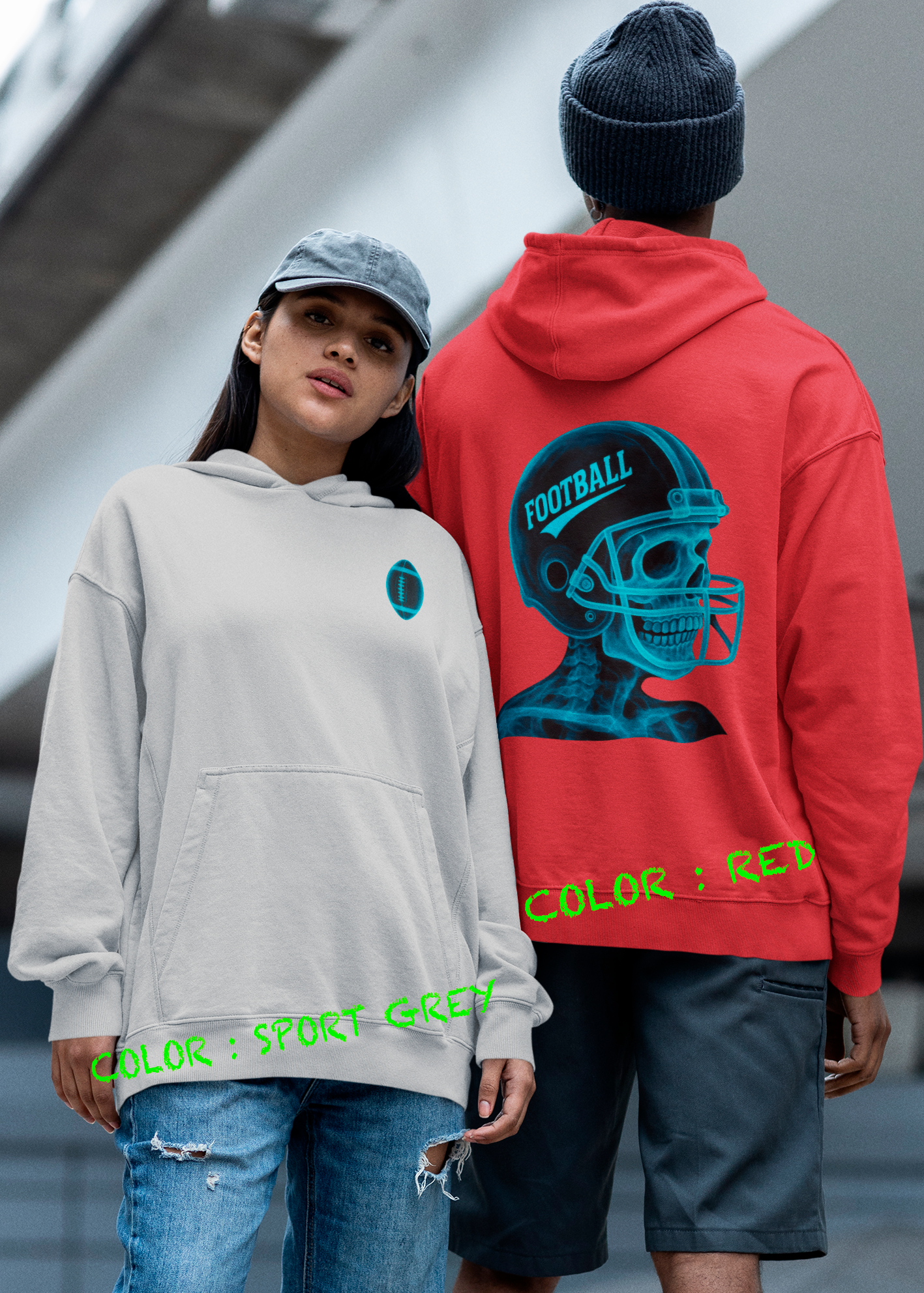 Unisex Zip Hoodie