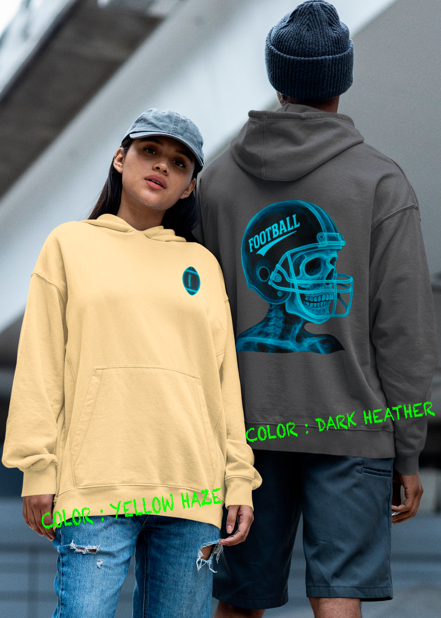 Unisex Zip Hoodie