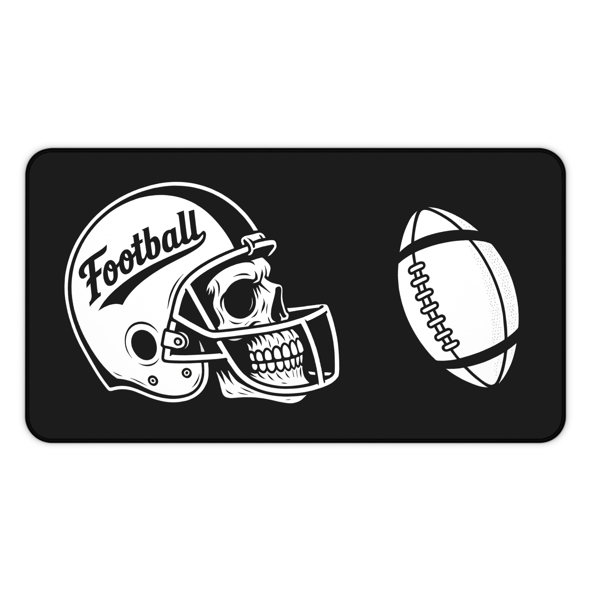 Football-Halloween Themed Desk Mat - Perfect for sports fans, gamers, and home offices | Great for gifts or everyday use