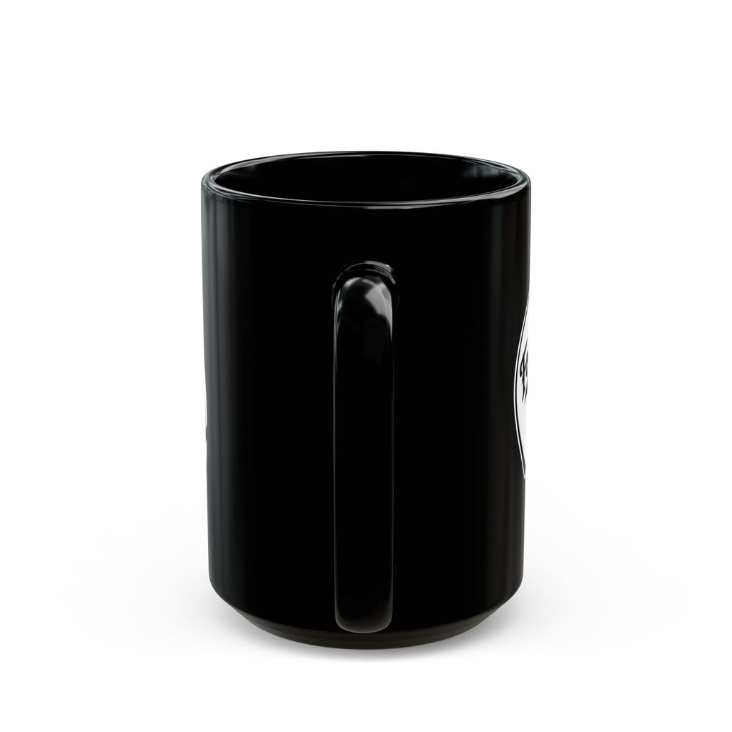 Football Skull Mug - Perfect for Sports Fans, Halloween, Gifting, Home Decor, Coffee Lover's Black Mug