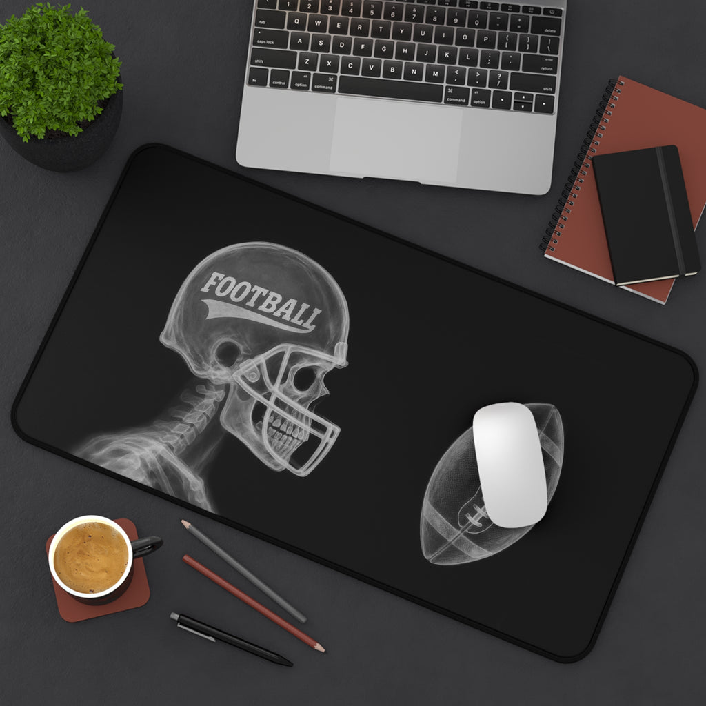 Football-Halloween Themed Desk Mat - Perfect for sports fans, gamers, and home offices | Ideal for gifting or everyday use