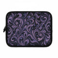 Elegant Purple Marbling Laptop and Tablet Sleeve - Stylish Computer Bag, Technology Accessory, Students, Work, and School