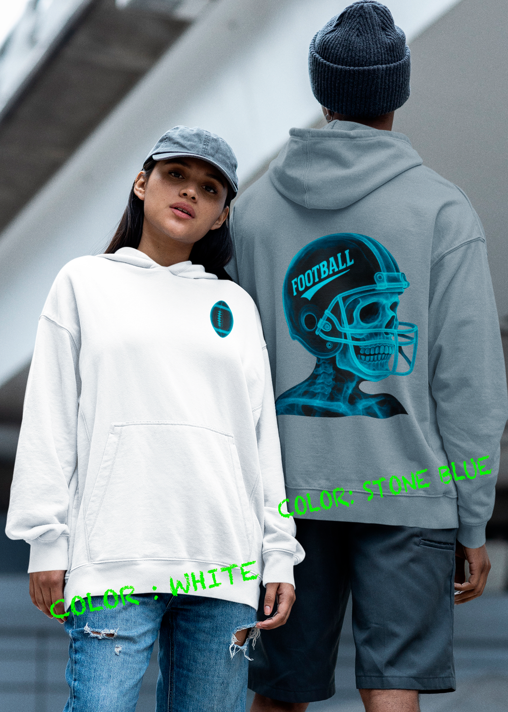 Unisex Zip Hoodie