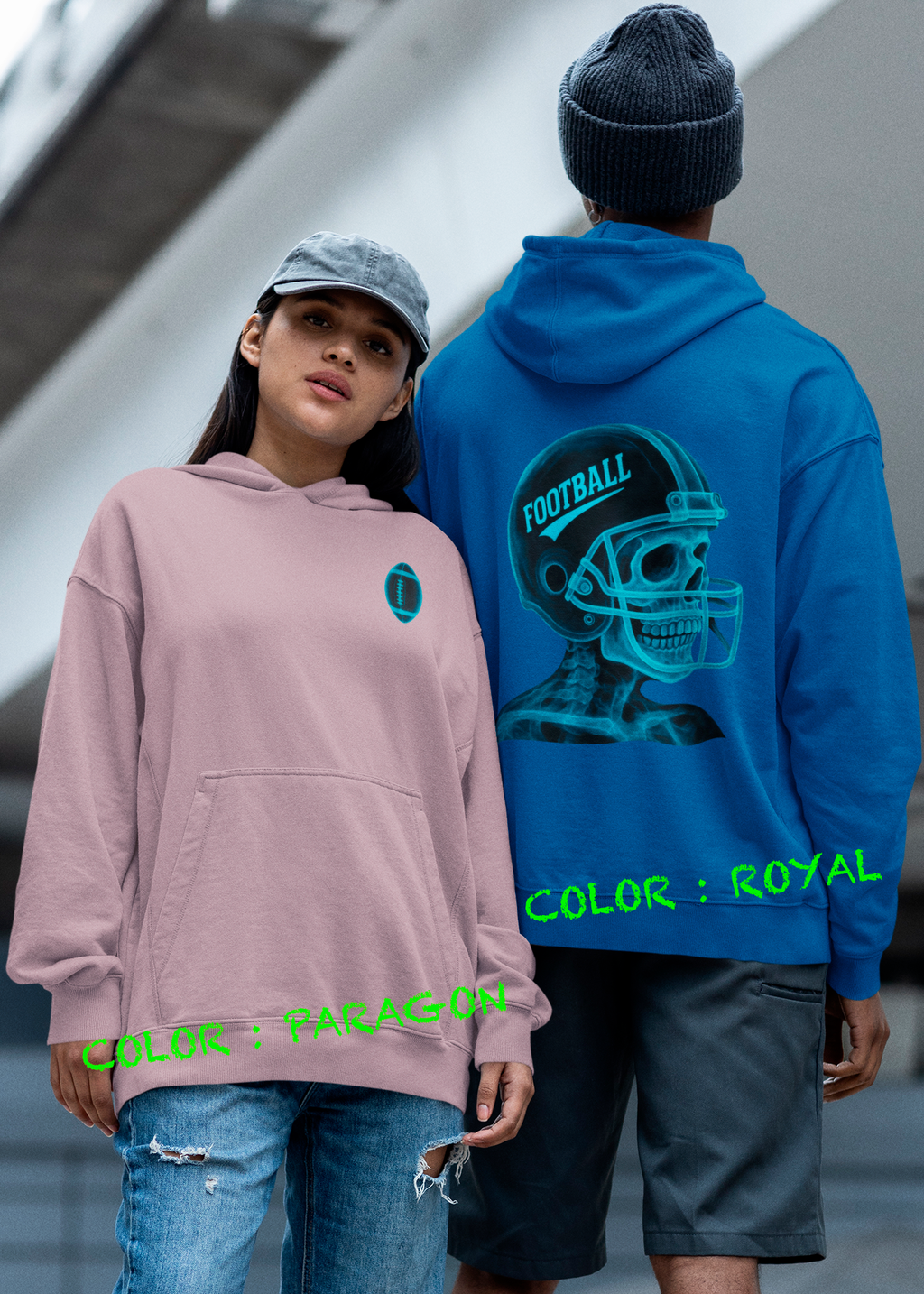 Unisex Zip Hoodie